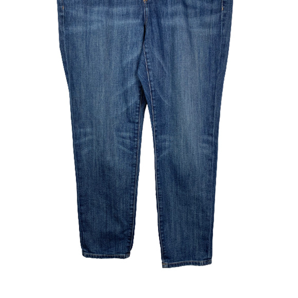 Joe's Jeans Womens Size 31 Denim Jeans Tapered Leg Medium Wash Distressed Hems - Picture 3 of 12